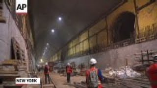 Futuristic Train Terminal Being Built under NYC