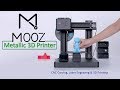 Mooz 3D Printer 3-in-1 Multi Purpose Metalic 3D Printer