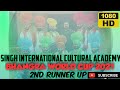 Bhangra World Cup 2021 | Singh International Cultural Academy Bhangra | 2nd Runner Up