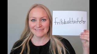 Video 1118 Fritidsaktiviteter