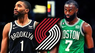 Jaylen Brown TRADE To The Trail Blazers? | 5 Portland Trail Blazers Trades That Could Happen In 2023