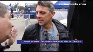 El Piojo López disfrutando del WRC (26/4/2018) - Carburando.com