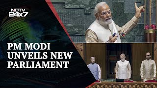 "Restored Glory Of Holy Sengol," Says PM Modi In First Speech At New Parliament | Full Speech