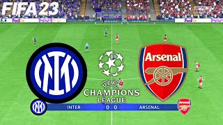 FIFA 23 | Inter Milan vs Arsenal - UCL UEFA Champions League - PS5 Gameplay