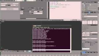 Space Ship-Game (BGE) Part 6 - porting script to module controller Timelapse