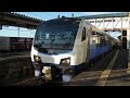 hb e300【快速リゾートしらかみ4号】東能代駅発車