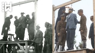 Public execution of Nazi General who murdered 100s of thousands of people \u0026 then begged for mercy