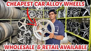 Low Cost Car Alloy Wheels | Tyres | Wholesale \u0026 Retail Available | Old \u0026 New available | Coimbatore