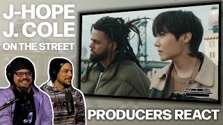 PRODUCERS REACT - J-Hope On The Street with J. Cole Reaction