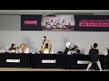 241214 유니스 unis reaction 직캠 fancam @fansign 팬싸인회