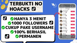 CARA MENAMBAH FOLLOWERS TIKTOK - CARA CEPAT MEMPERBANYAK FOLLOWERS TIKTOK INDONESIA PERMANEN