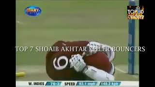 shoaib Akhtar best bouncers world best hits pakistani