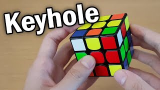 Rubik's Cube: F2L Keyhole Technique & Pseudoslotting (Beginner to Advanced)