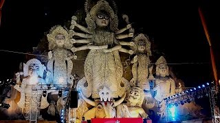 World largest durga idol - Deshapriya Park - Kolkata - Durga Puja 2015