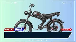 Emoko C93 Electric Bike 1000w Motor 48V 20 inch off road fat tire Electric Bike For Adult