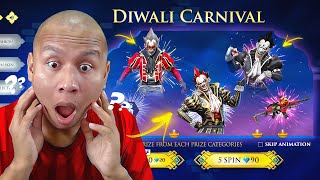 OMG !! Golden Joker Return in Free Fire 😱 Diwali Carnival Event - Tonde Gamer