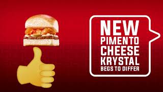 Krystal Practice Makes Perfect $3.99 Pimento Cheese Krystal Meal