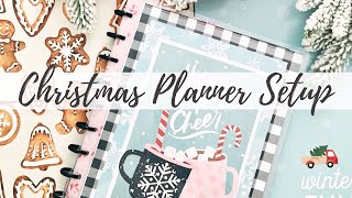 CHRISTMAS PLANNER SETUP | CLASSIC Happy Planner | Custom Cover