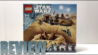 LEGO Star Wars Desert Skiff \u0026 Sarlacc Pit Review