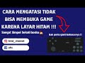 Cara mengatasi layar hitam ketika membuka game PES PPSSPP