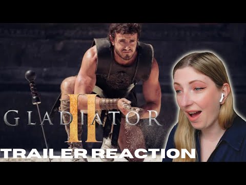 Gladiator 2 TRAILER REACTION - First Time Watching! - YouTube