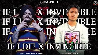 If I die x Invincible | Sidhu moose wala x guri lahoria | songrind