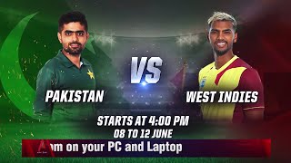 Watch #Pakistan vs #Westindies 3rd ODI on 12th of June at 4:00 pm LIVE on #ARYZAP