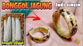 Motif Mirip Macan Tutul Padahal Bahanya dari Bonggol Jagung || plus Serbuk Kopi