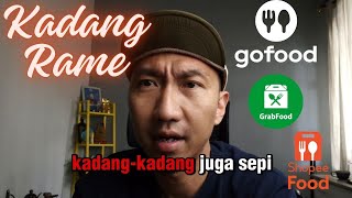 CARA ATASI JUALAN GOFOOD, GRABFOOD, SHOPEEFOOD KADANG RAME KADANG SEPI | 2025