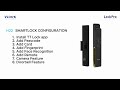 HOW TO SETUP VLOCK H22 SMART DOOR LOCK 2024 ?