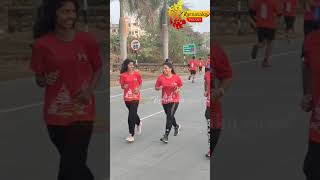 Todya anusree in power marathon #karnatakatrends #anusree #powerinu