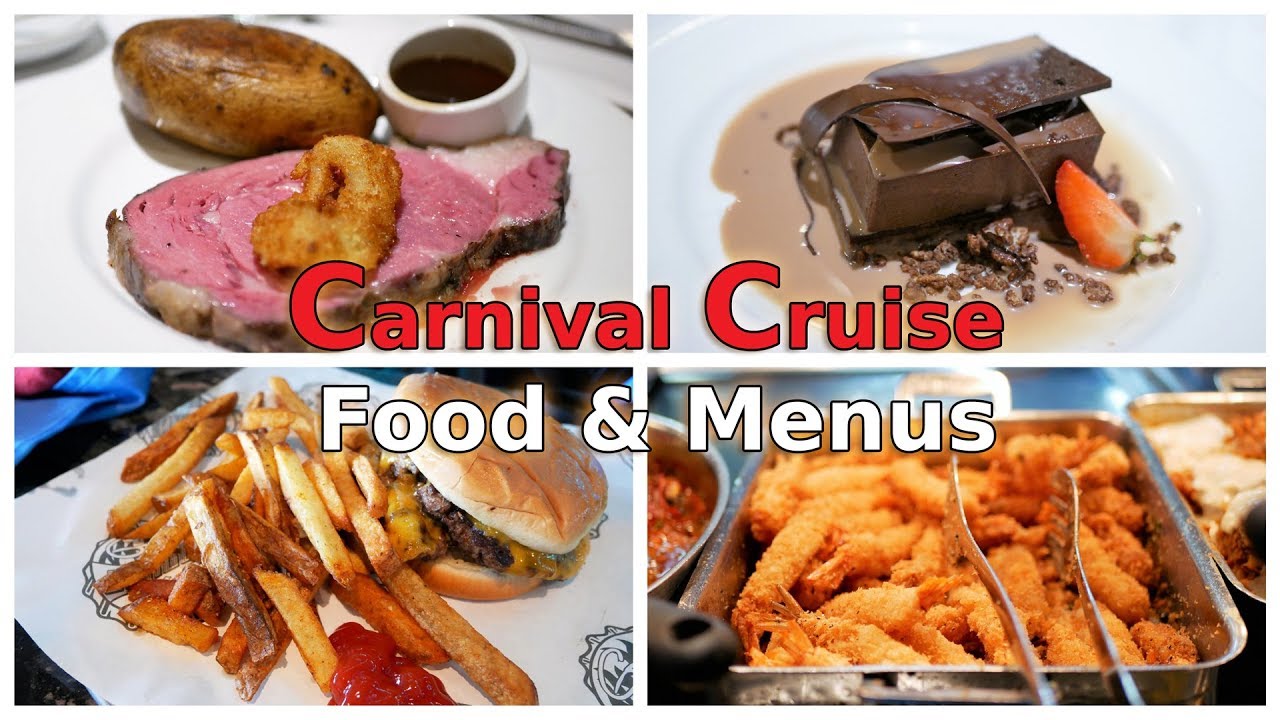 Carnival Cruise Food