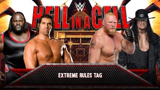 FULL MATCH -   THE GREAT KHALI \u0026 MARK HENRY VS BROCK LESNAR \u0026 UNDERTAKER