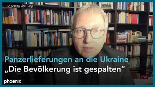Prof. Johannes Varwick zu Panzerlieferungen an die Ukraine am 23.01.23