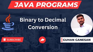💥Binary to Decimal Conversion ☕ Java Interview Programs 👨‍🎓Campus Interview Programs 🎁👩‍🏫Java Jobs