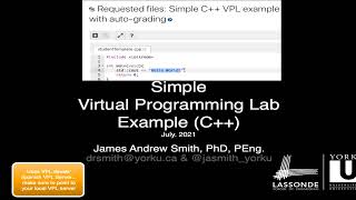 VPL and Moodle, C++ Auto-grading Example