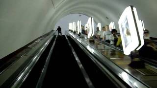 The deepest subway station in the world (102 metres)