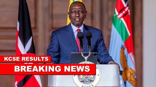 BREAKING NEWS: Finally Ruto Government releases KCSE 2024 results!