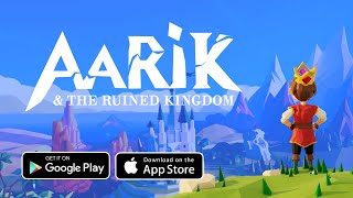 [1월 신작 모바일게임] 3D 판타지 어드벤처 게임 '아릭과 폐허가 된 왕국' (Aarik and the Ruined Kingdom) 플레이. 세로화면 유료 퍼즐 스팀 PC 게임