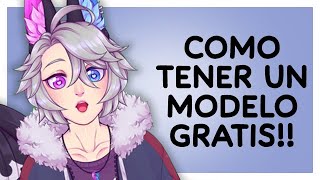 Como obtener tu modelo vtuber gratis!!