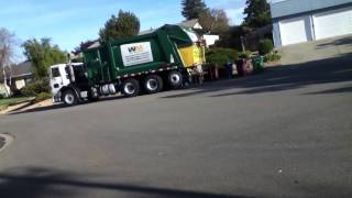 Green Garbage Truck 3-26-13 #7