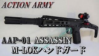 AAP-01 ASSASSIN M-LOKハンドガード