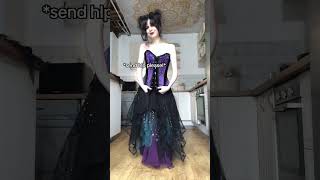 Build a Fairy Goth outfit with me #gothic #gothfashion #gothoutfit #gothgirl #gothaesthetic