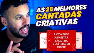 AS 25 MELHORES CANTADAS E ABORDAGENS CRIATIVAS / NERD SEDUTOR