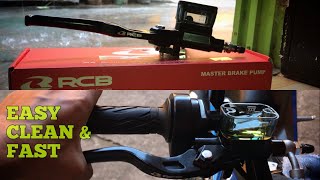 RAIDER 150 FI || How to Install RCB Master Brake Pump E3 12.7mm || How to Bleed Brake Fluid #CK