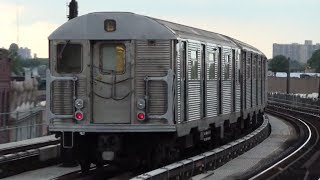 ᴴᴰ R32 A Train Relaying at 111th Street