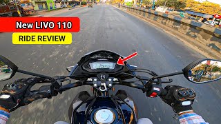 2025 Honda LIVO 110 New Model RIDE REVIEW - New Features Brake Test 😱 Price \u0026 Colours |newlivo110