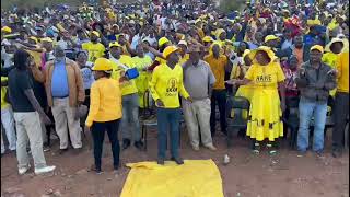 The shocking  CCC crowds today at Chivi  rally by Nelson Chamisa