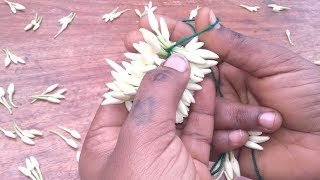 முல்லை பூ கட்டுவது எப்படி Mullai Poo Kattuvathu Eppadi