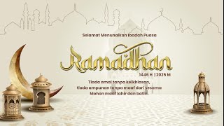 video intro ucapan SELAMAT RAMADHAN 2025